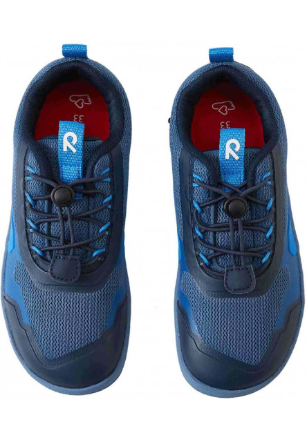 Detské barefoot topánky s membránou Reima Tallustelu - Blue Ocean