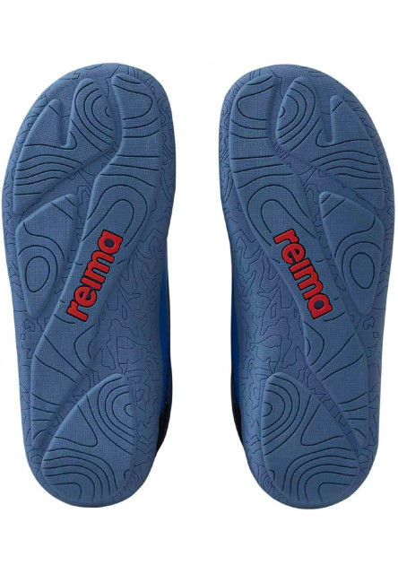 Detské barefoot topánky s membránou Reima Tallustelu - Blue Ocean