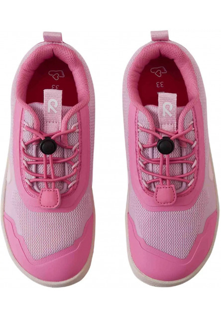 Detské barefoot topánky s membránou Reima Tallustelu - Light Heather
