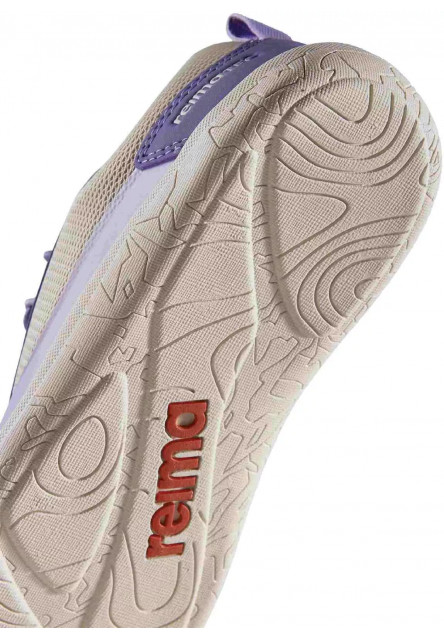 Detské barefoot topánky s membránou Reima Tallustelu - Light Beige