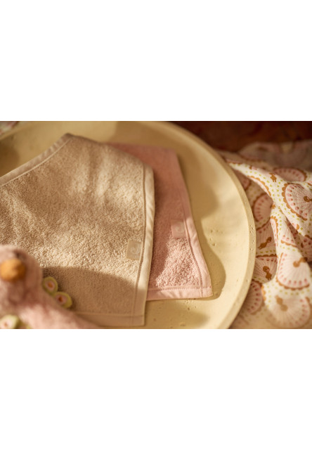 Bryndáček bandana 2ks Silk Rose / Sand