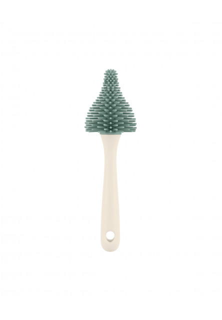 Kartáče na láhve 3 ks se stojanem Platinum Silicone Sage