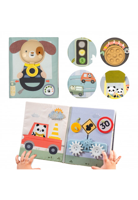 Knížka s aktivitami Tiny Traveler Busy Book