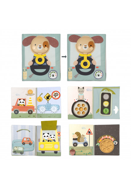 Knížka s aktivitami Tiny Traveler Busy Book