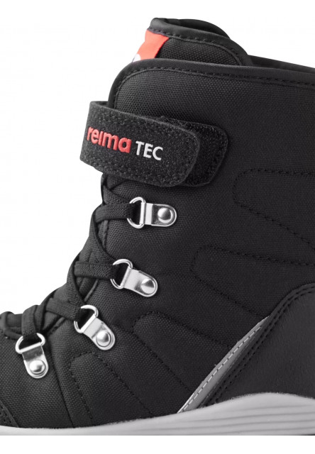 Detské zimné topánky s membránou Reima Quicker - Black