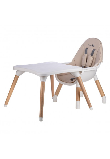 Jídelní židlička Eos 3v1 Beige