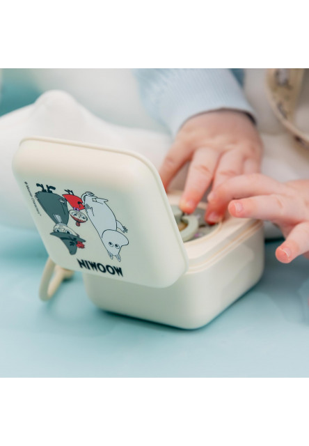 BIBS x Moomin krabička na cumlíky (Vanilla)