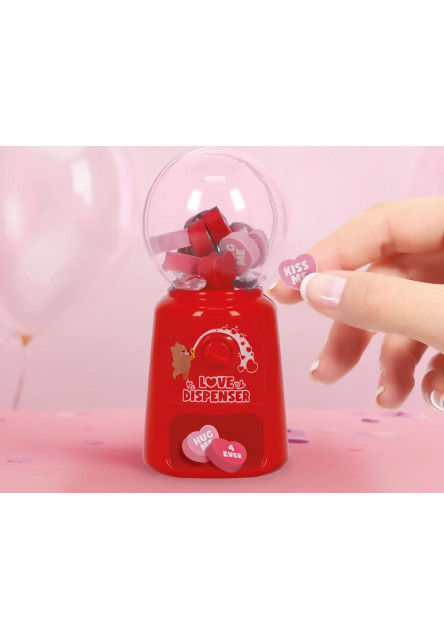 Zásobník mazacích gum Legami Love Dispenser Mini Eraser Dispenser - Heart