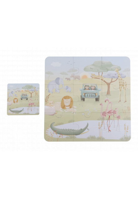 Puzzle 6v1 Safari Friends