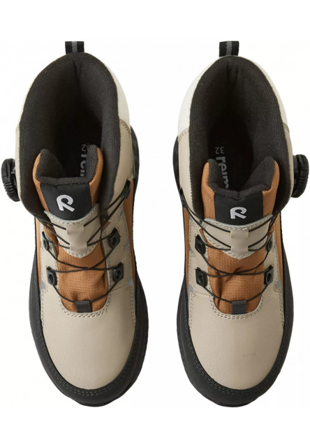 Detské topánky s membránou Reima Hallava Quicklock - Earthy Beige