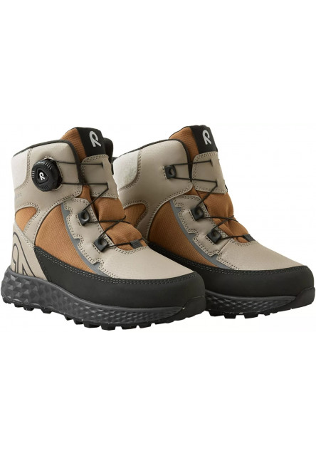 Detské topánky s membránou Reima Hallava Quicklock - Earthy Beige