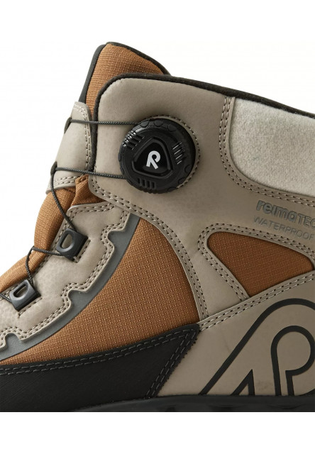 Detské topánky s membránou Reima Hallava Quicklock - Earthy Beige