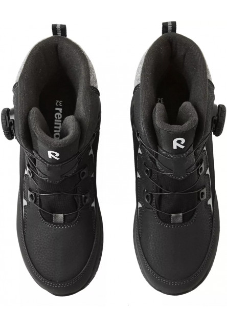 Detské topánky s membránou Reima Hallava Quicklock - Black