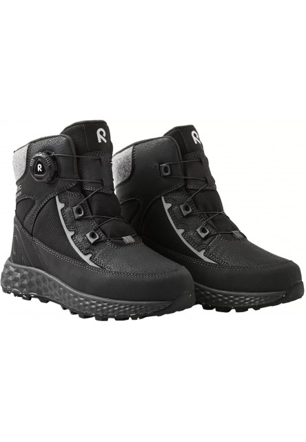 Detské topánky s membránou Reima Hallava Quicklock - Black