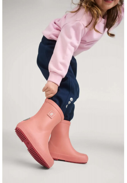 Detské barefoot gumáky Reima Ankka - Black
