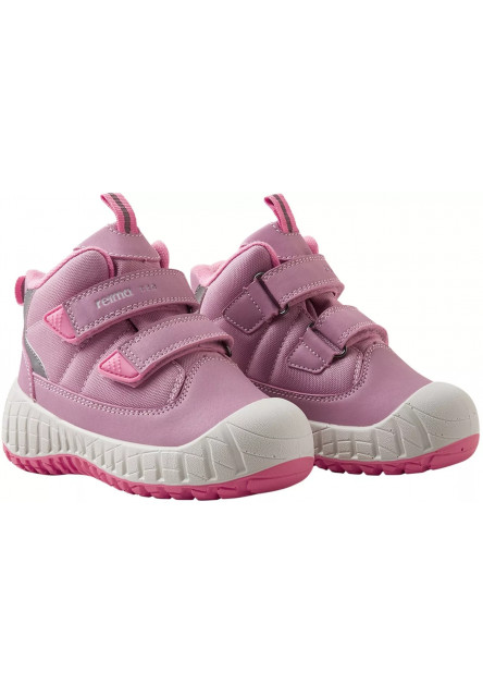 Detské topánky s membránou Reima Passo 2.0 - Grey Pink