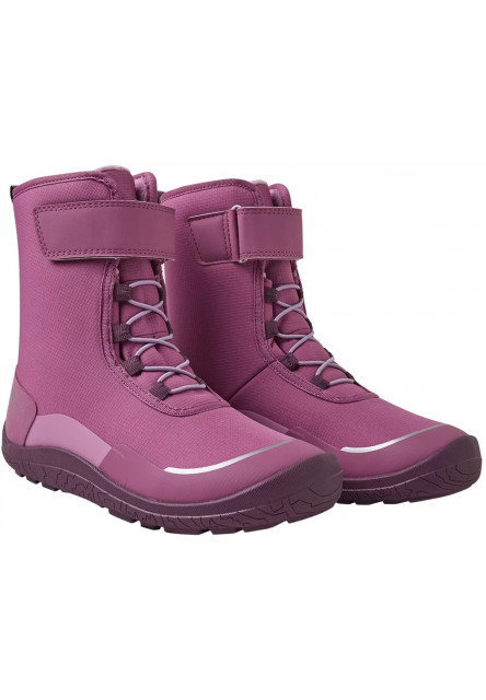 Detské zimné topánky s membránou Reima Talvella Junior - Red Violet