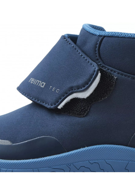Detské barefoot topánky s membránou Reima Hyppii - Navy