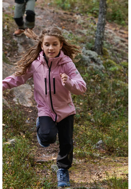 Detské barefoot topánky s membránou Reima Loikkii - Navy