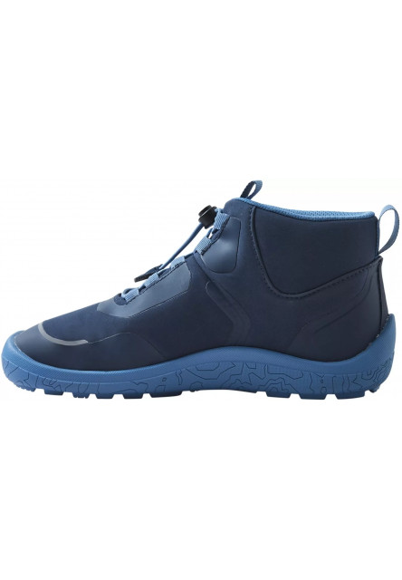 Detské barefoot topánky s membránou Reima Loikkii - Navy