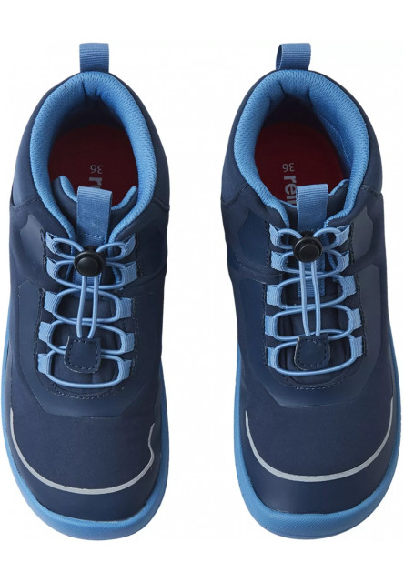 Detské barefoot topánky s membránou Reima Loikkii - Navy