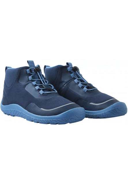 Detské barefoot topánky s membránou Reima Loikkii - Navy