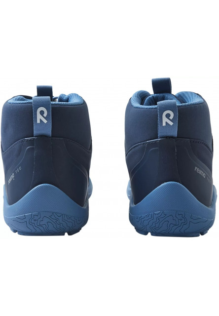 Detské barefoot topánky s membránou Reima Loikkii - Navy