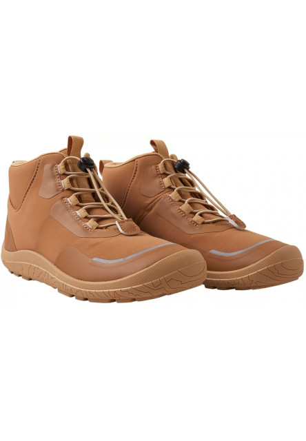 Detské barefoot topánky s membránou Reima Loikkii - Cinnamon brown