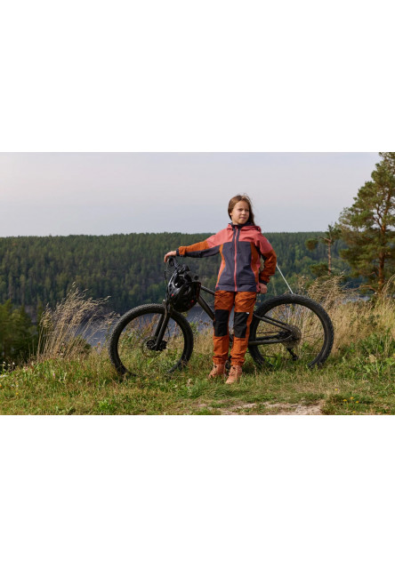 Detské barefoot topánky s membránou Reima Loikkii - Cinnamon brown