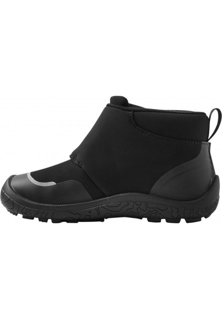 Detské barefoot topánky s membránou Reima Hyppii - Black