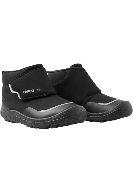Detské barefoot topánky s membránou Reima Hyppii - Black