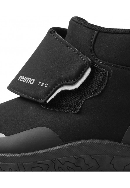 Detské barefoot topánky s membránou Reima Hyppii - Black