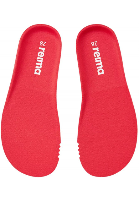 Detské barefoot topánky s membránou Reima Hyppii - Cool burgundy