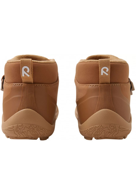 Detské barefoot topánky s membránou Reima Hyppii - Cinnamon brown