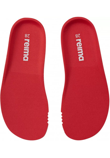 Detské barefoot topánky s membránou Reima Hyppii - Cinnamon brown
