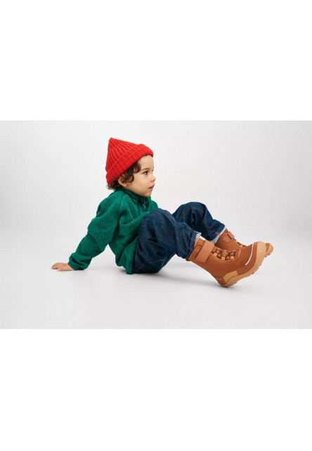 Detské zimné topánky s membránou Reima Talvella Kids - Black
