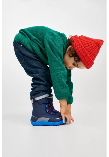 Detské zimné topánky s membránou Reima Talvella Kids - Black