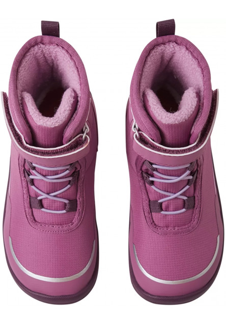 Detské zimné topánky s membránou Reima Talvella Kids - Red Violet