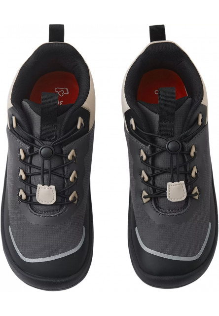 Detské barefoot topánky s membránou Reima Sankari - Soft black