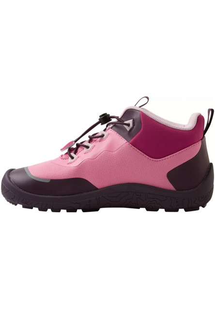 Detské barefoot topánky s membránou Reima Sankari - Soft coral