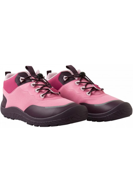 Detské barefoot topánky s membránou Reima Sankari - Soft coral