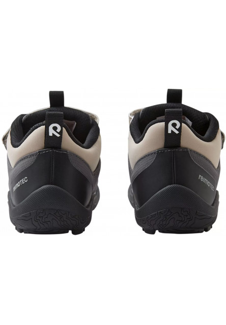 Detské barefoot topánky s membránou Reima Viikari - Soft black
