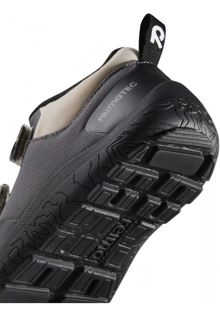 Detské barefoot topánky s membránou Reima Viikari - Soft black
