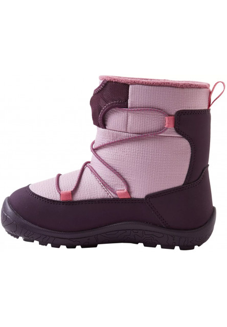 Detské zimné barefoot topánky s membránou Reima Ensilumi Kids - Deep purple