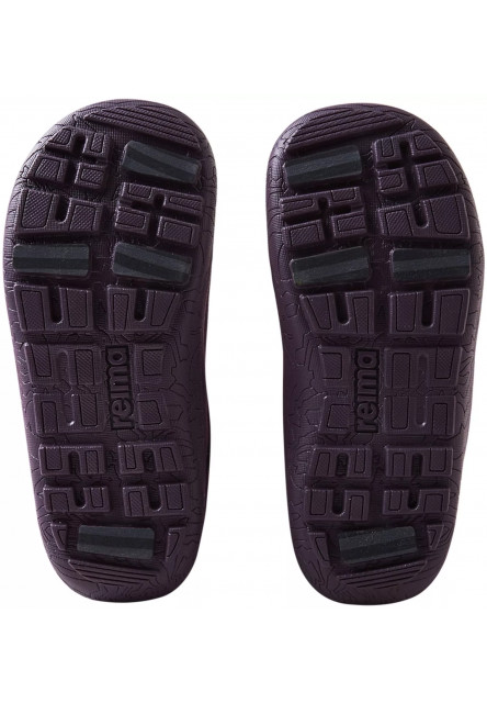 Detské zimné barefoot topánky s membránou Reima Ensilumi Kids - Deep purple