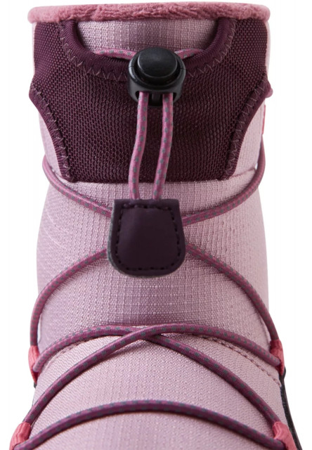 Detské zimné barefoot topánky s membránou Reima Ensilumi Kids - Deep purple