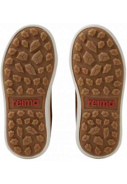 Detské zimné topánky s membránou Reima Pyrytys - Cinnamon brown
