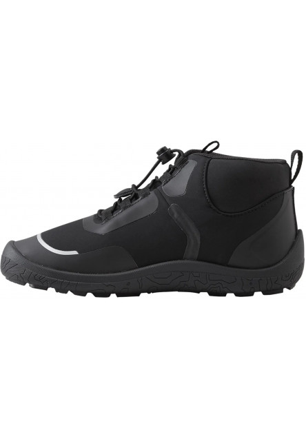 Detské barefoot topánky s membránou Reima Loikkii - Black