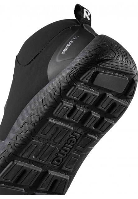Detské barefoot topánky s membránou Reima Loikkii - Black