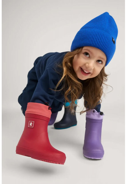 Detské barefoot gumáky Reima Thermo-Ankka - black